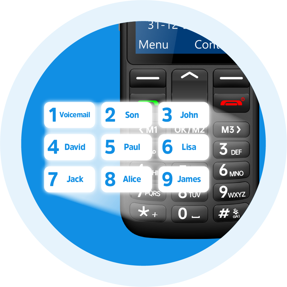 Buy BigButton M Mobile Phone Online Australia - Opel Mobile